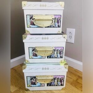(3) Collectible “Gail Goodwin” Storage Boxes